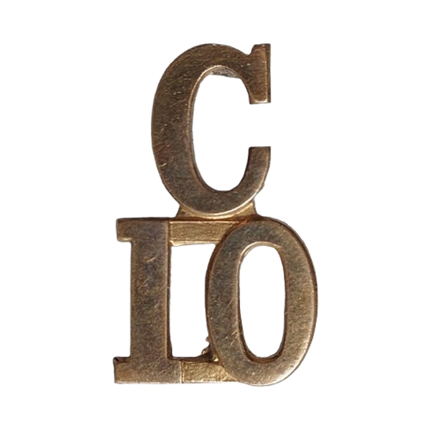 WW1 Canadian 10th Battalion C10 Numbered Collar Badge