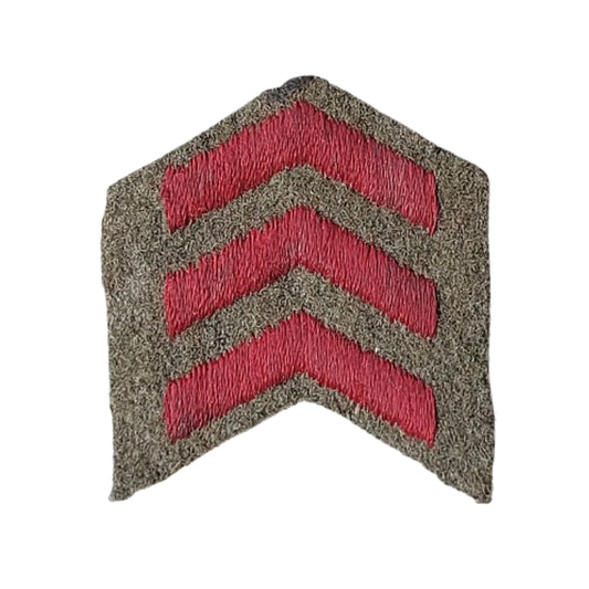 WW2 Canadian Army 3 Year Service Chevron Uniform Insignia