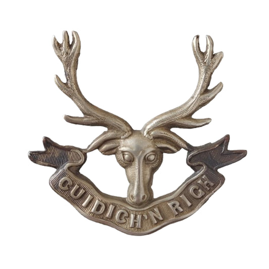 WW2 British Seaforth Highlanders Cap Badge