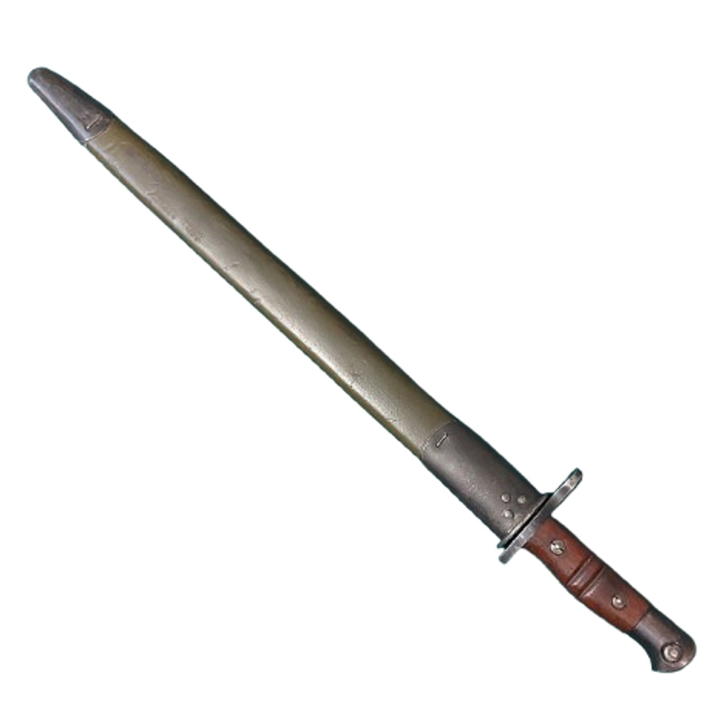 WW1 United States P14 P17 Remington Bayonet And Scabbard 1918
