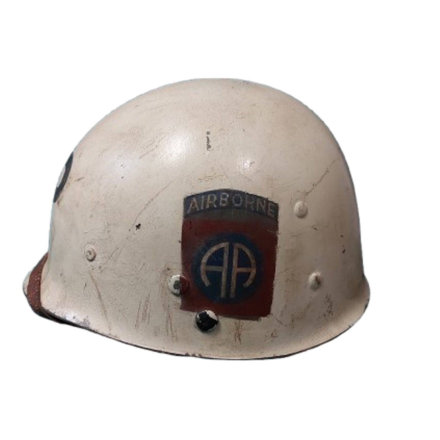 WW2 United States Allied Airborne Painted M1 Helmet Liner