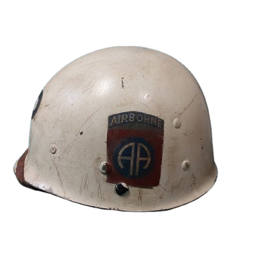 WW2 United States Allied Airborne Painted M1 Helmet Liner