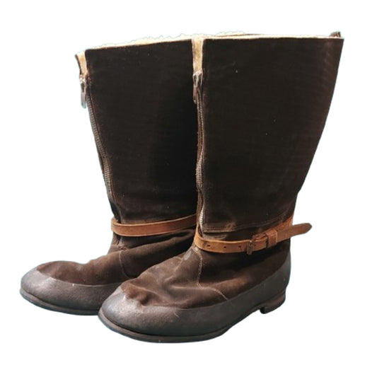 WW2 British RAF Royal Air Force 1941 Pattern Flight Boots