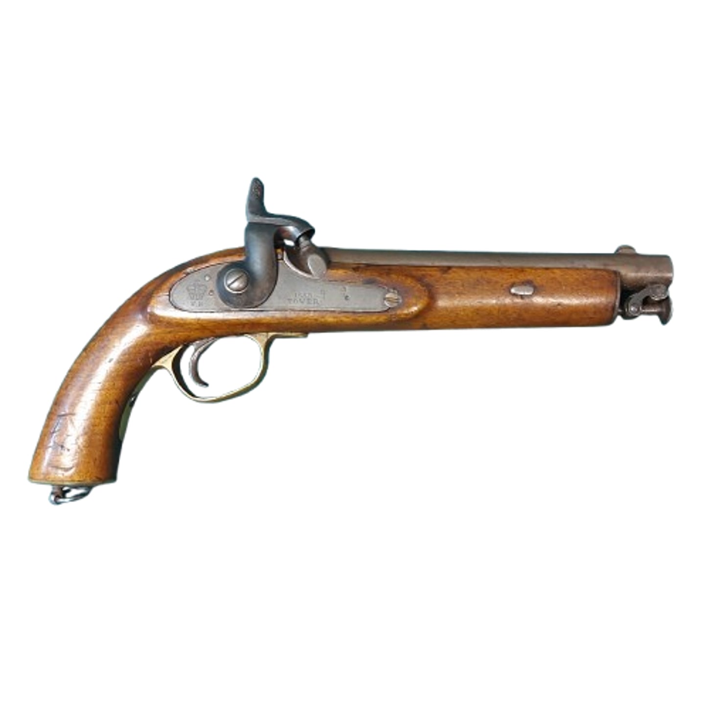 Pre-WW1 British Antique 1858 Tower Percussion Cavalry Pistol