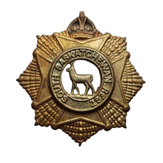 WW2 Canadian South Saskatchewan Regiment Cap Badge