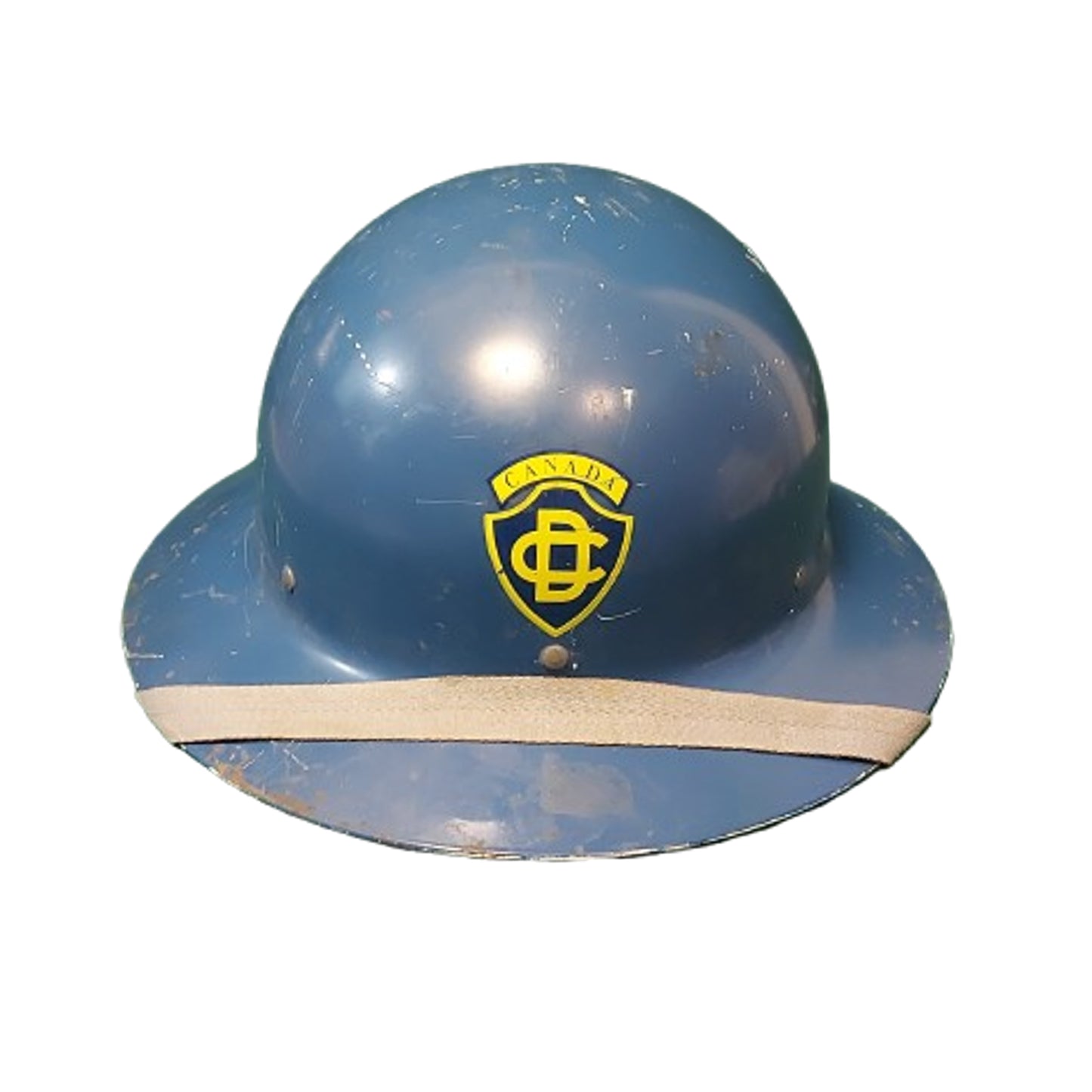 Post-WW2 Canadian Civil Defence Helmet