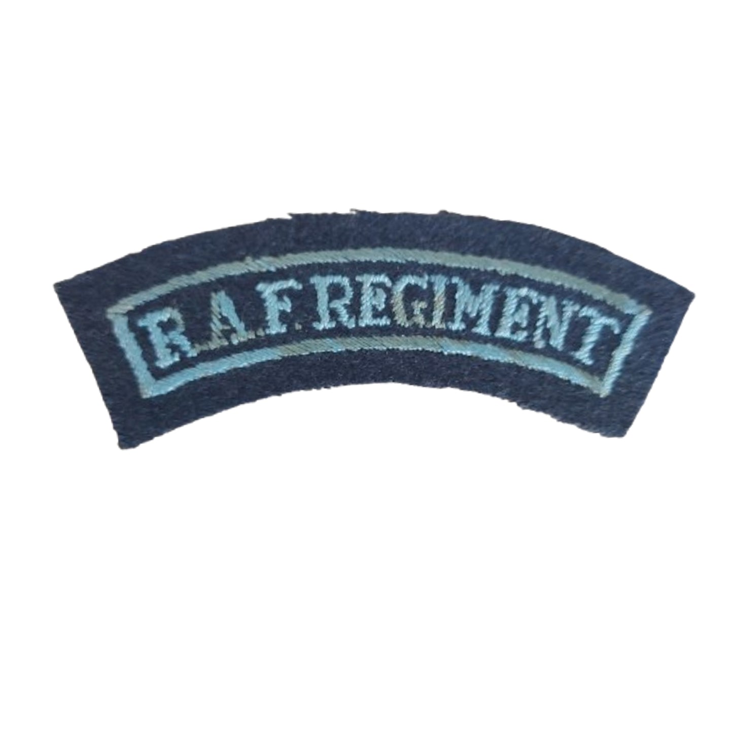 WW2 British RAF Royal Air Force Regiment Cloth Shoulder Title