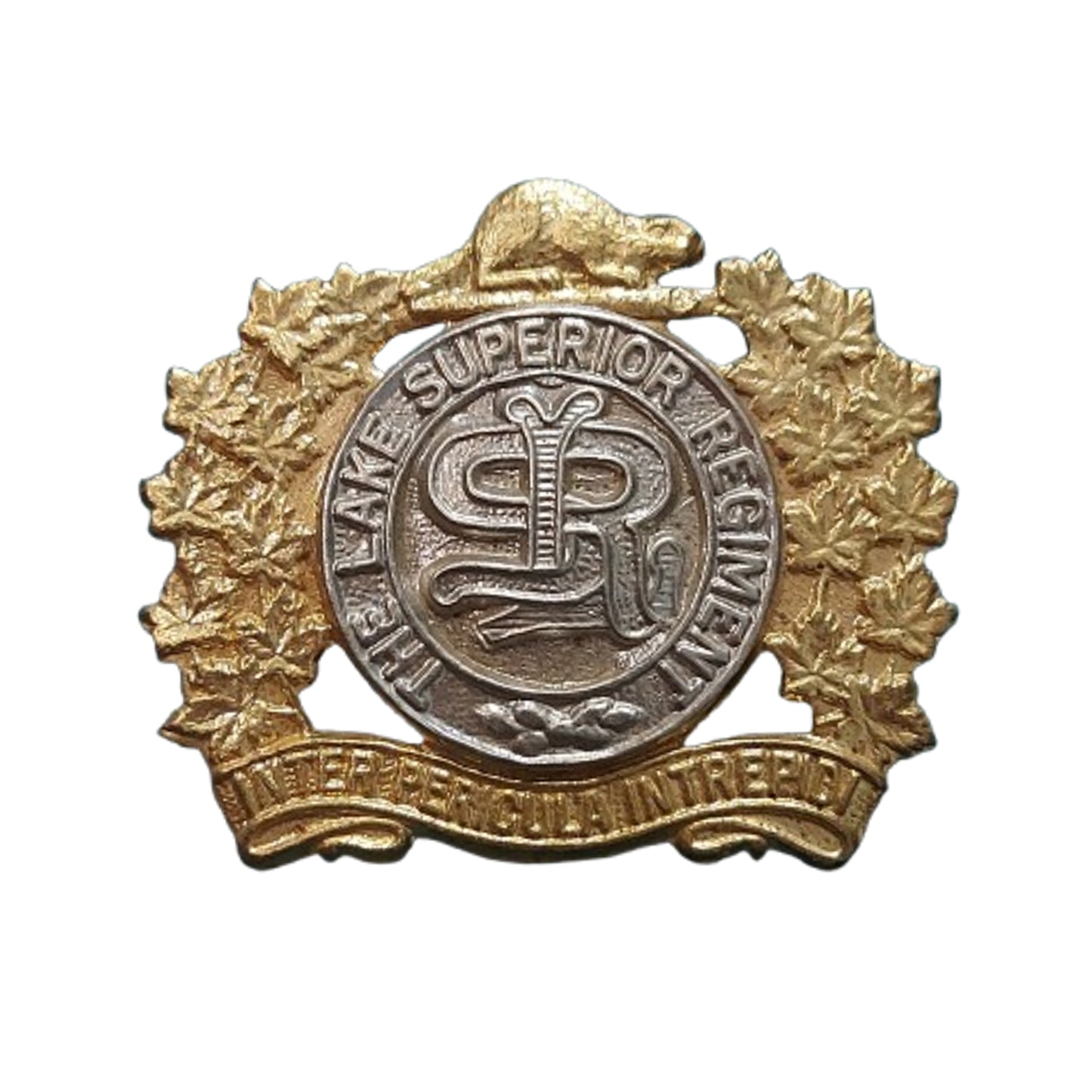 WW2 Canadian Lake Superior Regiment Cap Badge
