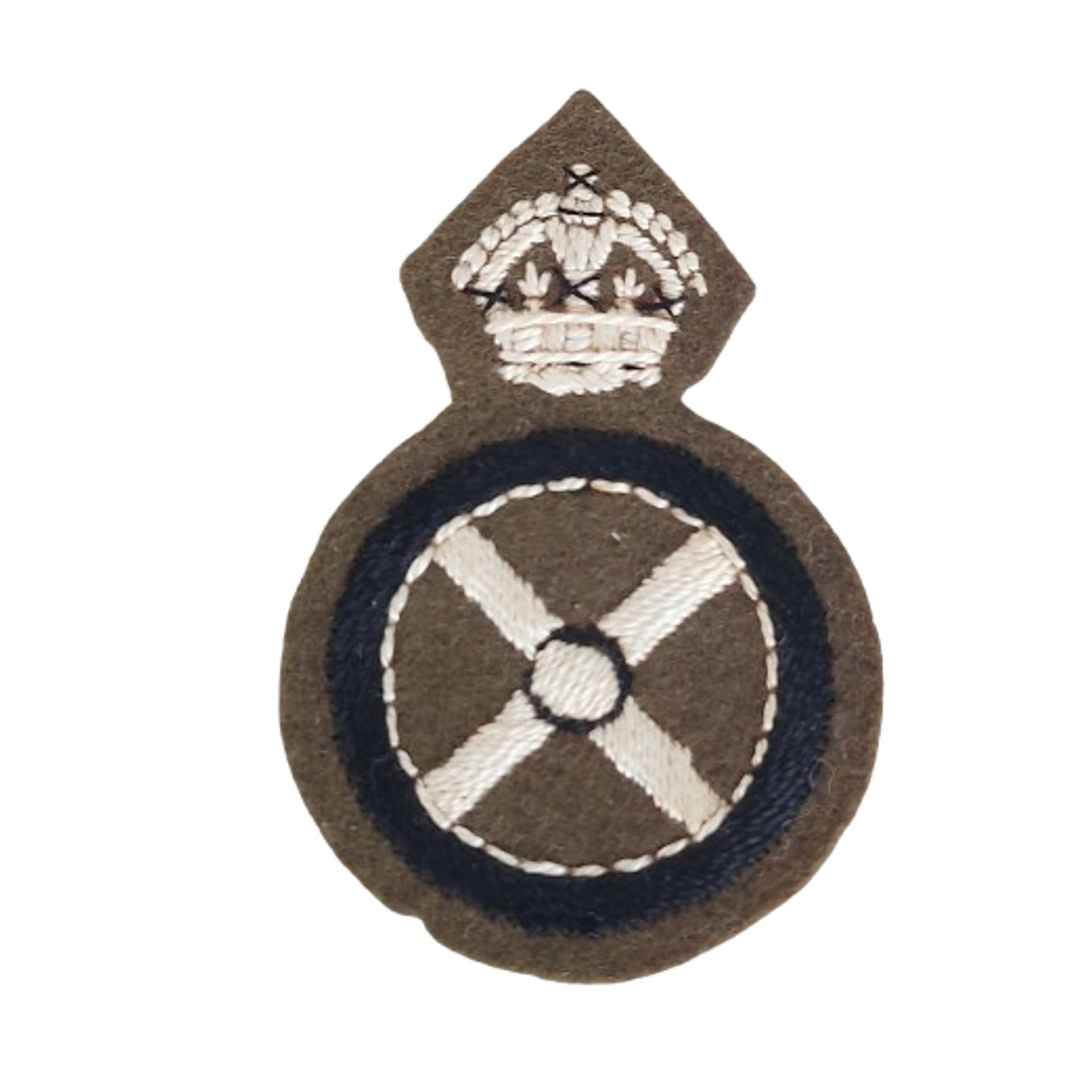 WW2 British Army Driver Instructor Cloth Trade Badge