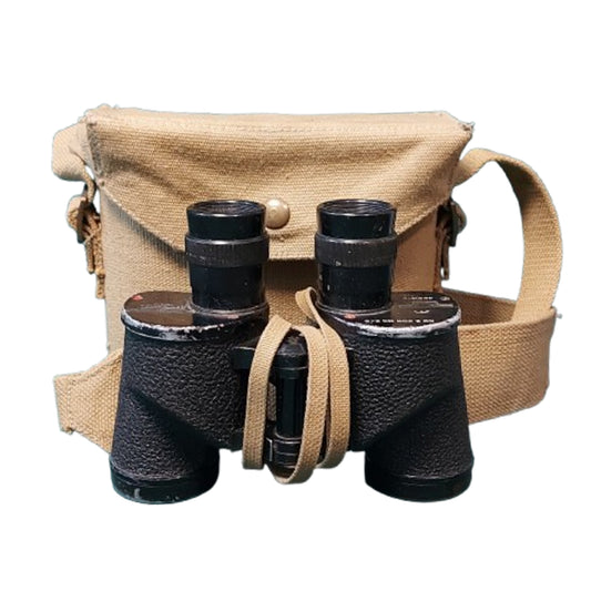 WW2 Canadian Army REL Binoculars In Case 1944