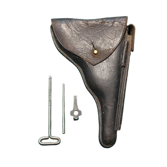 WW1 German Luger Holster With Accessories