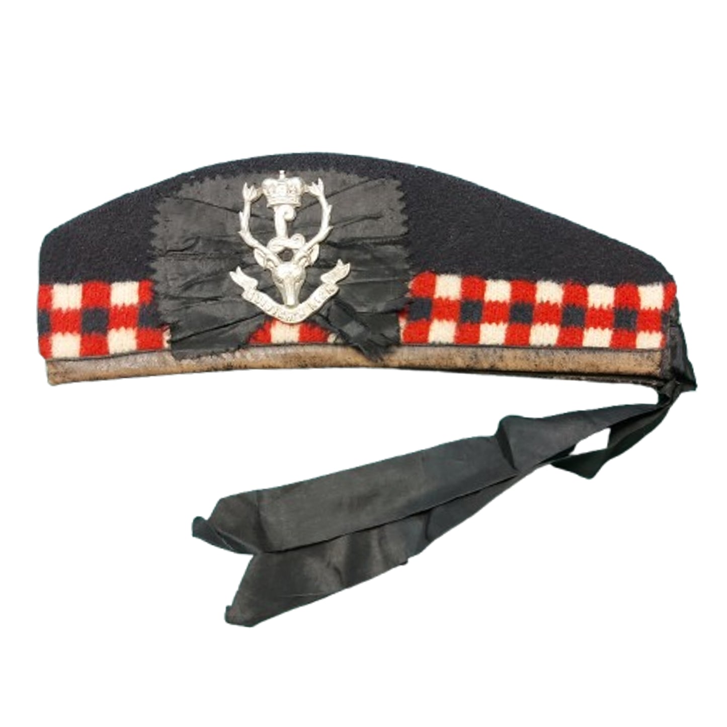 WW2 Canadian Seaforth Highlanders of Canada Glengarry With Badge