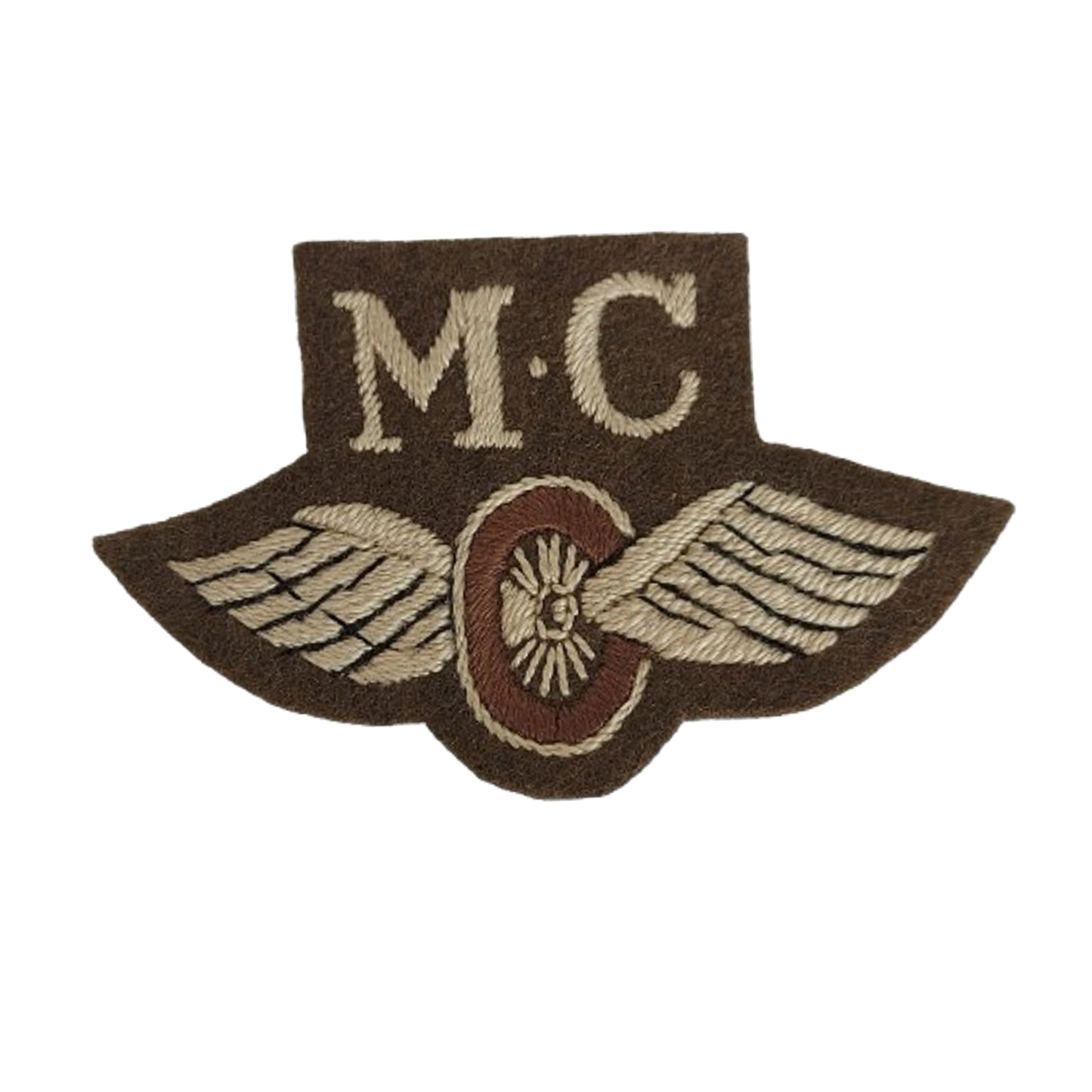 WW2 British Motor Cyclists Trade Badge Uniform Insignia