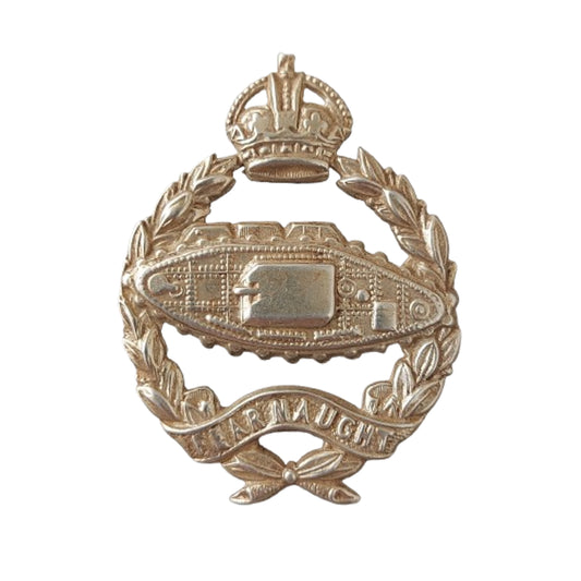 WW@ British Royal Tank Regiment Cap Badge