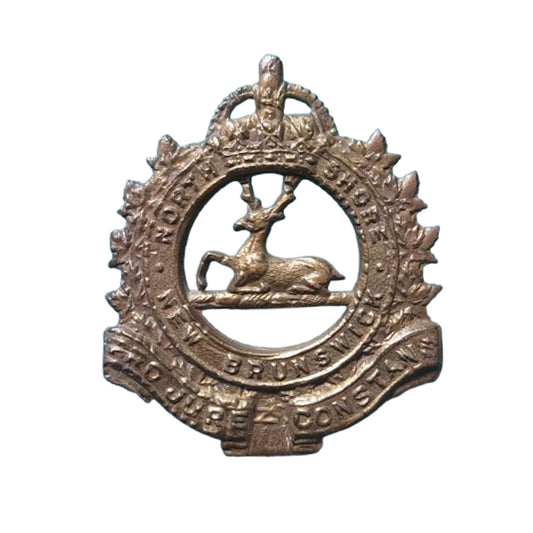 WW2 Canadian North Shore New Brunswick Regiment Cap Badge
