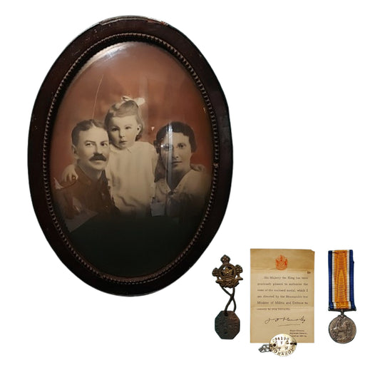 WW1 Canadian Medal Grouping 223rd Battalion CFC Canadian Forestry Corps