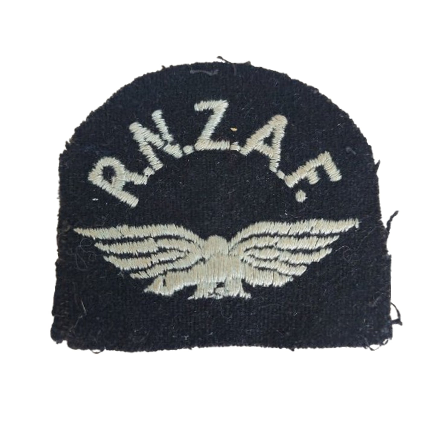 WW2 New Zealand Air Force RNZAF Cloth Shoulder Title
