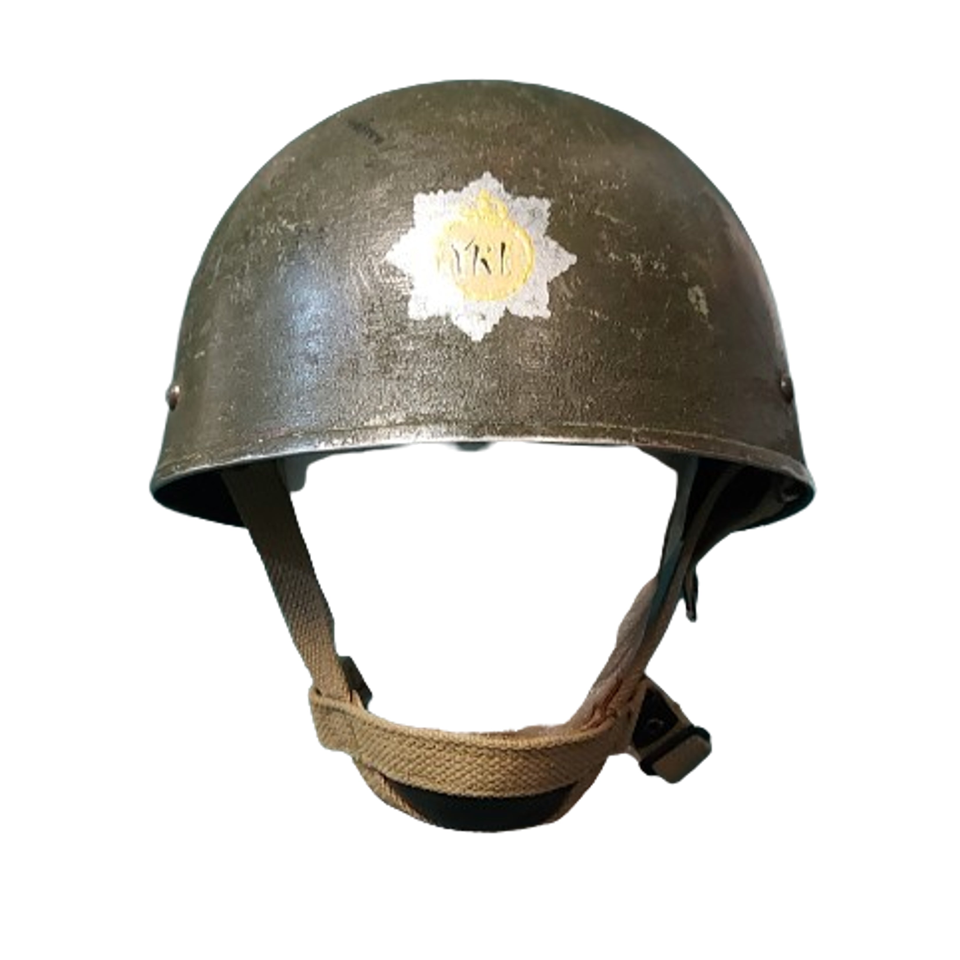 Post-WW2 Canadian Issue RCR Royal Canadian Regiment Paratrooper Helmet ...