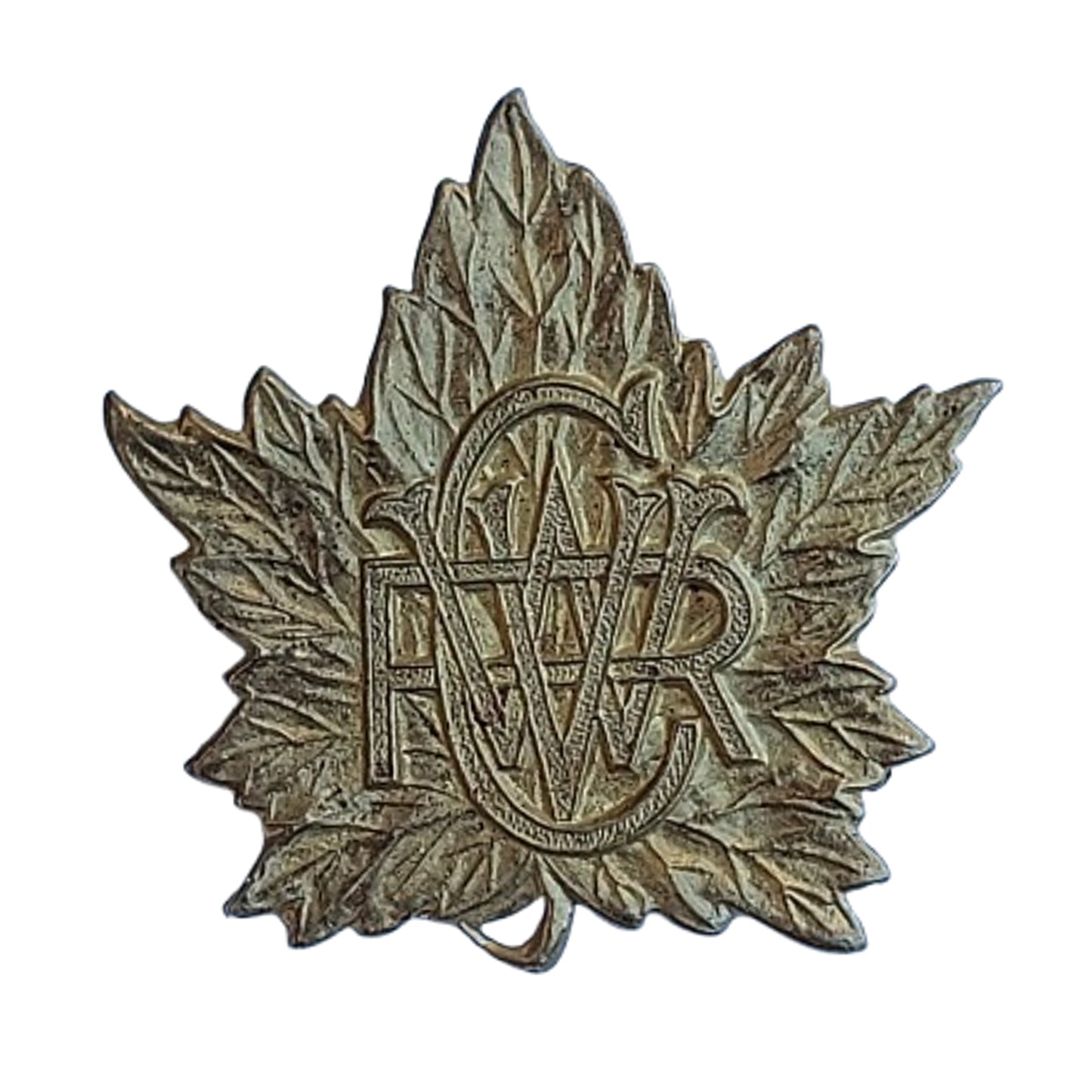 WW2 Canadian Women's Volunteer Reserve Corps Cap Badge Scully Montreal