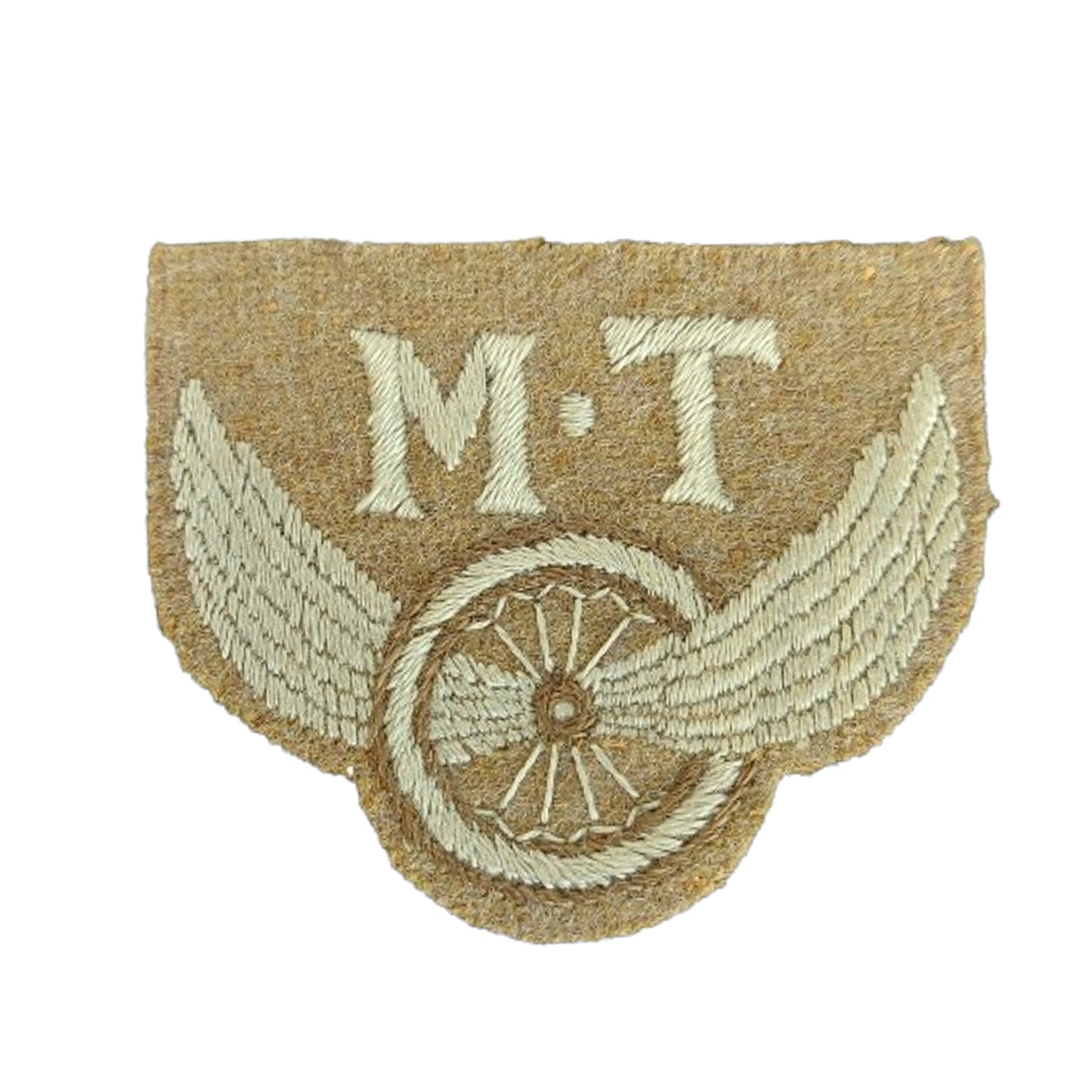 WW2 British Motor Transport Cloth Trade Badge Uniform Insignia