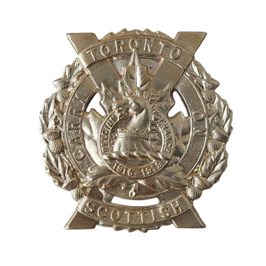 WW2 Canadian Toronto Scottish Regiment Cap Badge