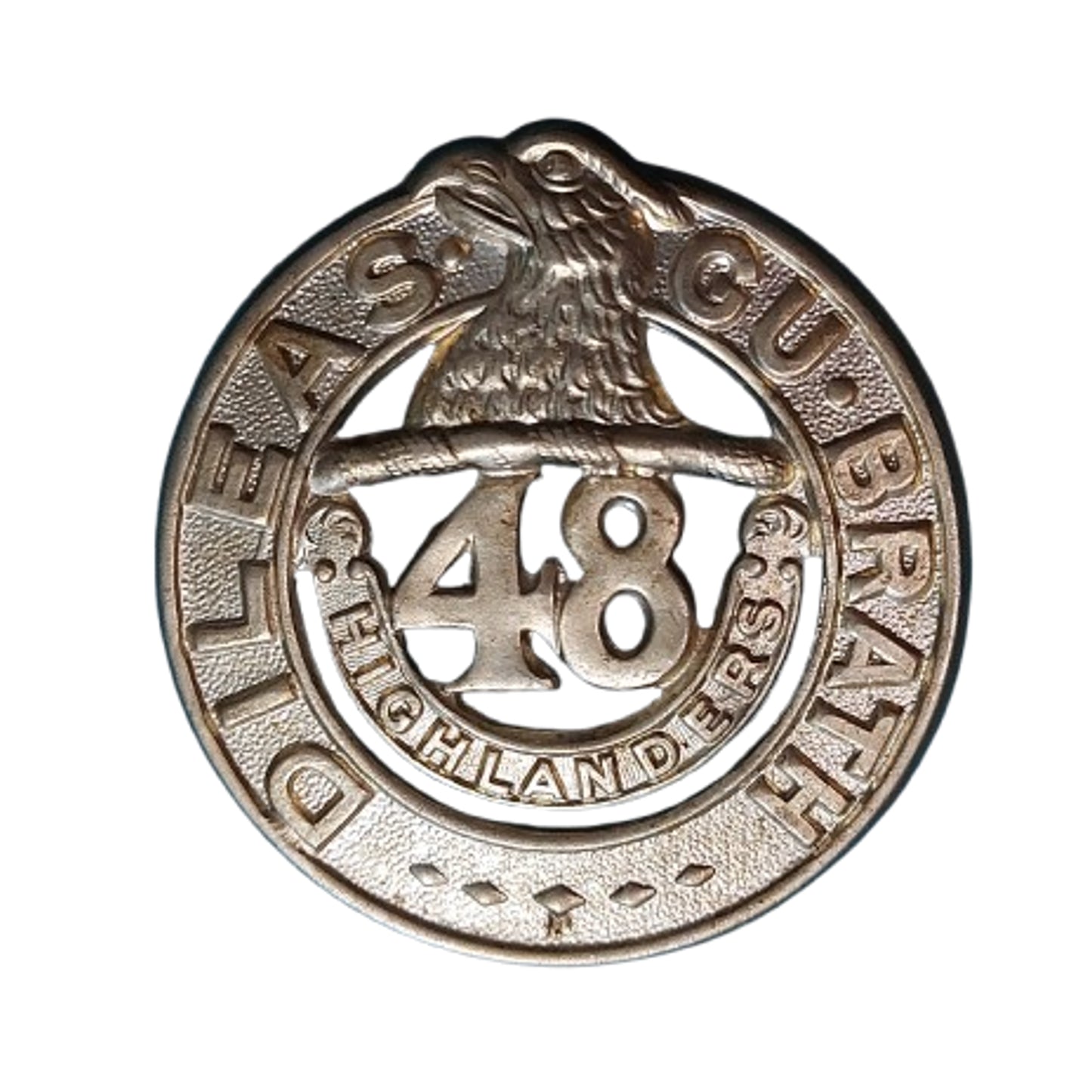 WW2 Canadian 48th Highlanders of Canada Cap Badge