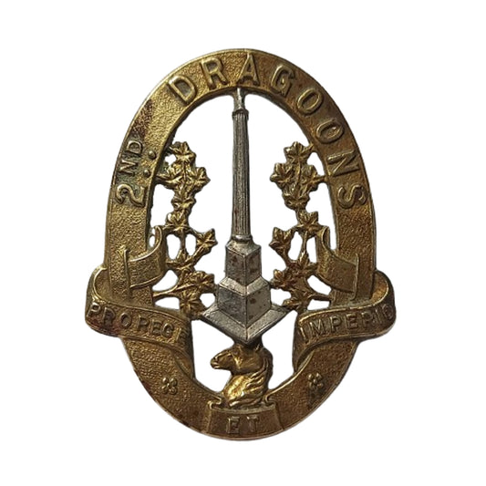 Pre-WW2 Canadian 2nd Dragoons Cap Badge