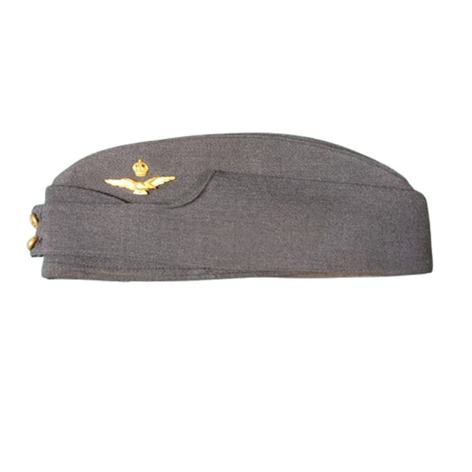 WW2 British RAF Royal Air Force Named Officer's Wedge Cap
