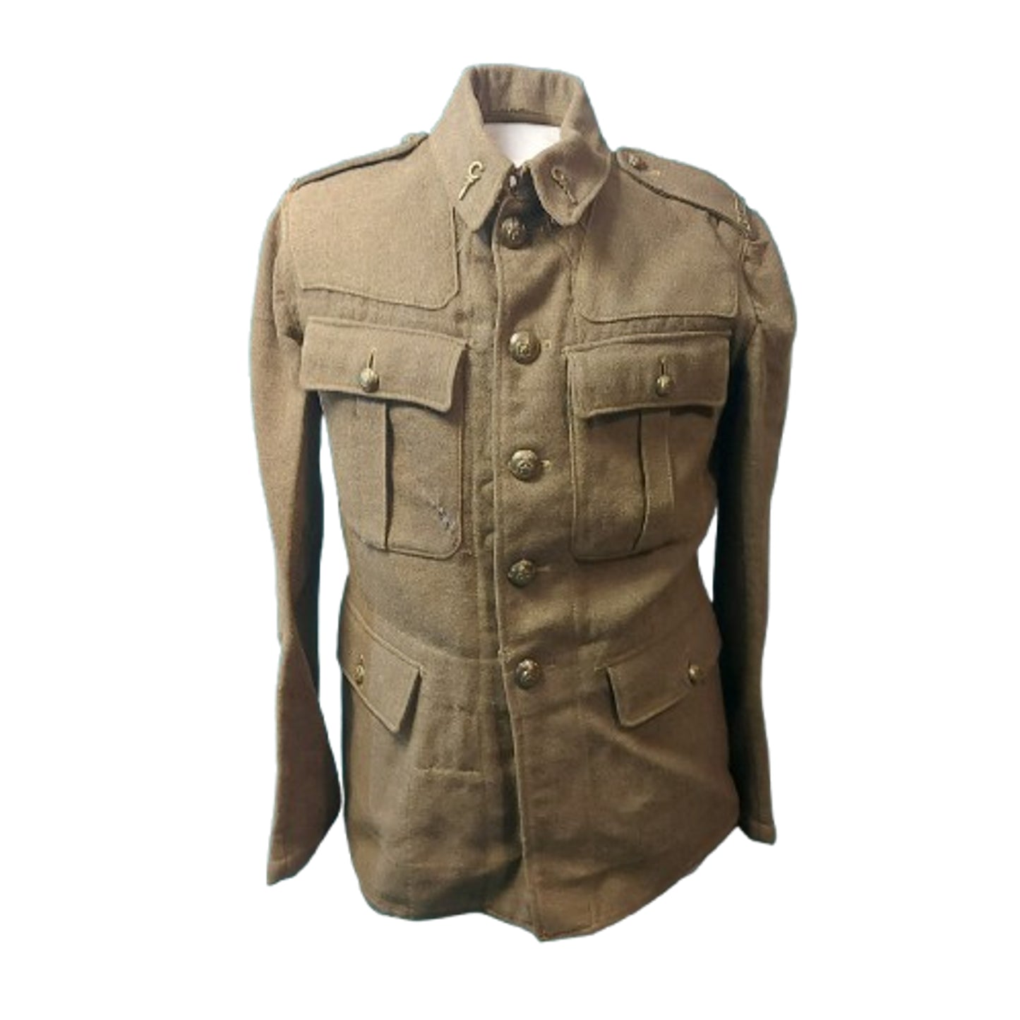 WW1 Canadian CEF 1st Battalion 5 Button Tunic Ontario Regiment