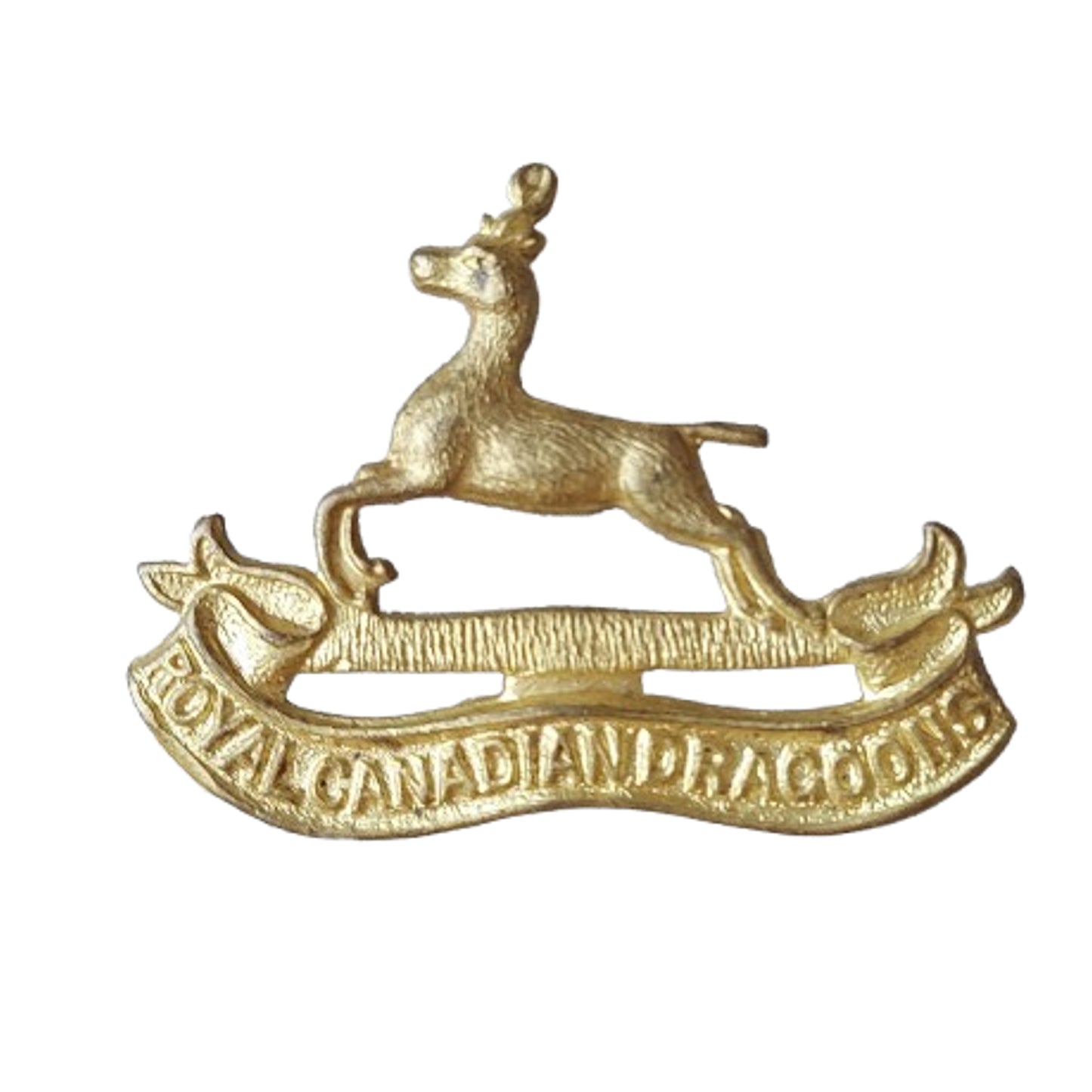 WW2 Canadian RCD Royal Canadian Dragoons Cap Badge