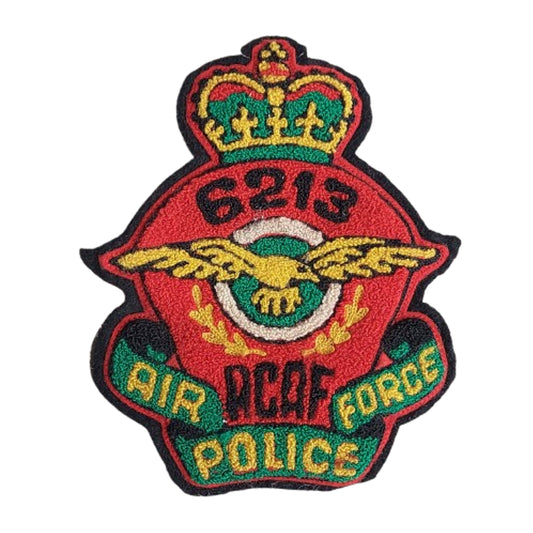 Post-WW2 Canadian RCAF Royal Canadian Air Force 6213 Air Force Police Jacket Crest