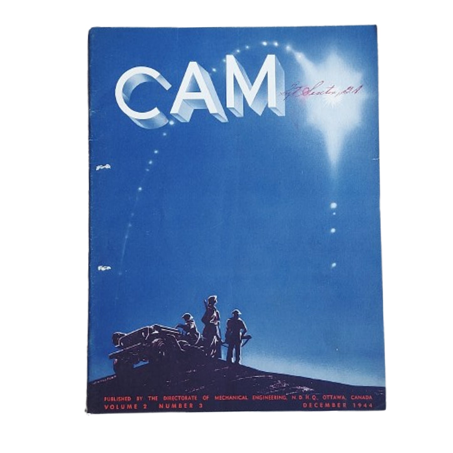 WW2 Canadian Armour Motor Magazine December 1944