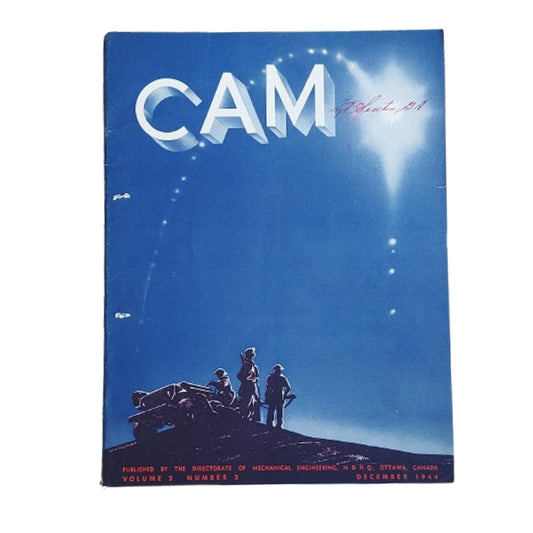 WW2 Canadian Armour Motor Magazine December 1944