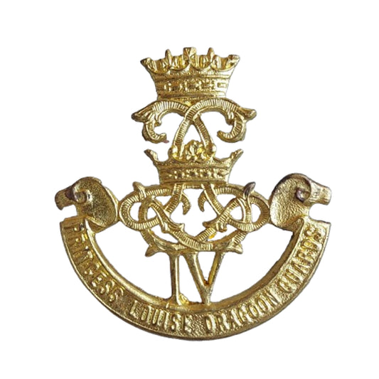 WW2 Canadian 4th Princess Louise Dragoon Guards Cap Badge