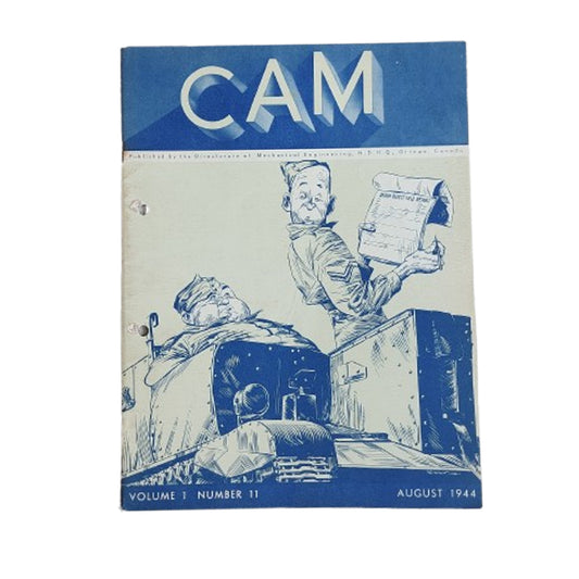 WW2 Canadian Armour Motor Magazine August 1944