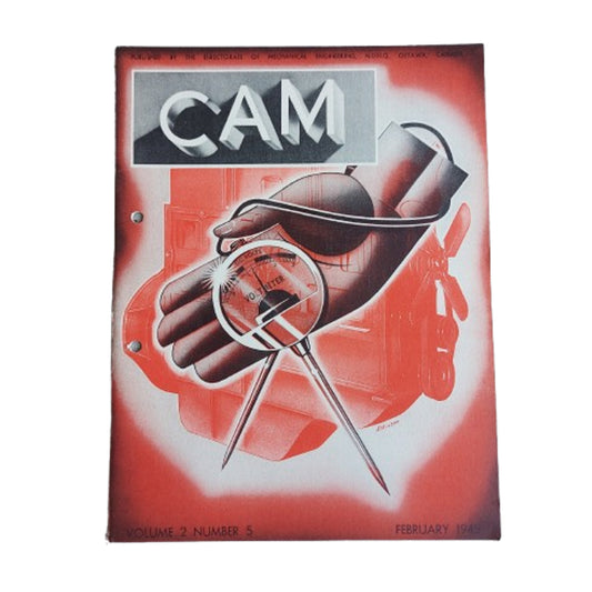 WW2 Canadian Armour Motor Magazine February 1945