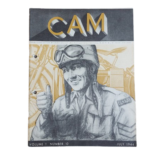 WW2 Canadian Armour Motor Magazine July 1944