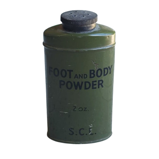 Post-WW2 Canadian British Foot And Body Powder Tin