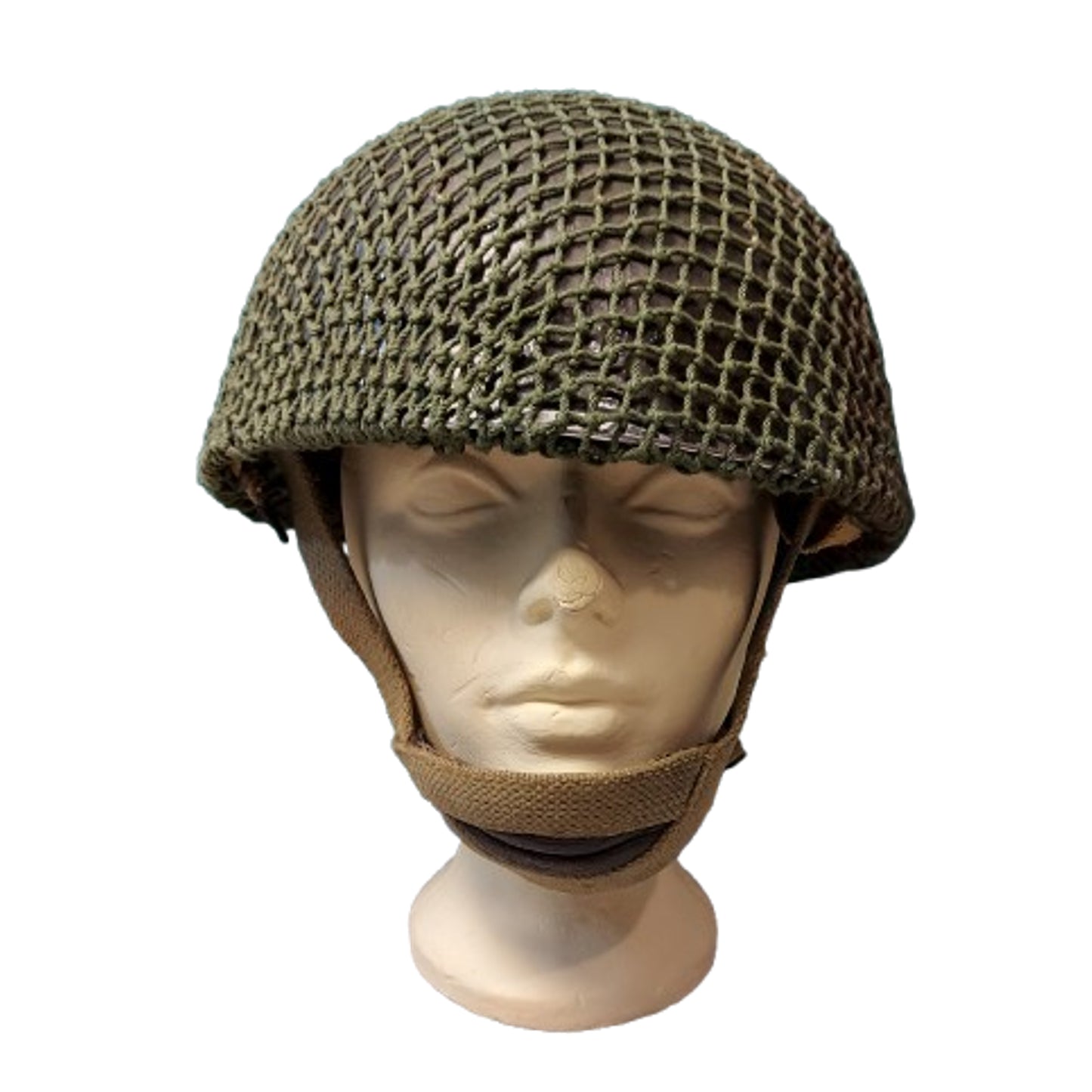 WW2 British Mk.II Paratroopers Helmet With Net 1945