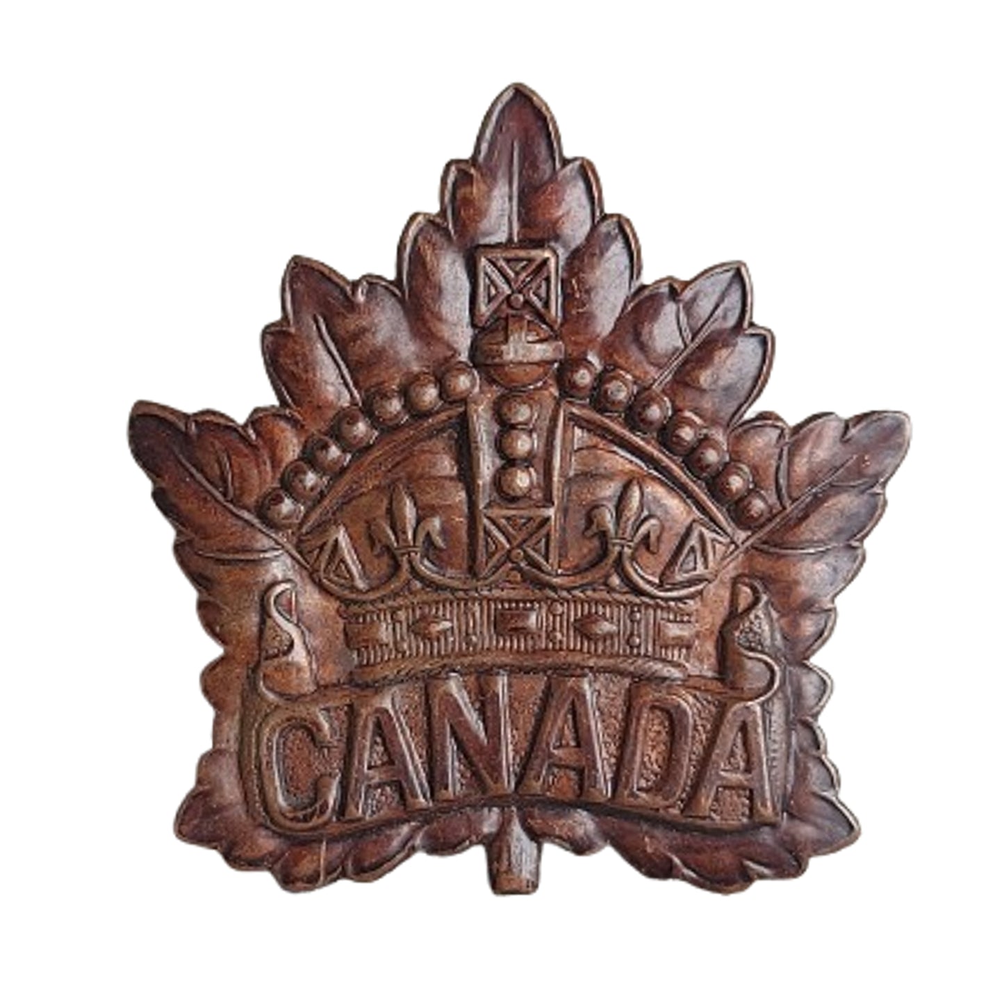 WW1 Canadian CEF General Service Cap Badge Rodin Bros