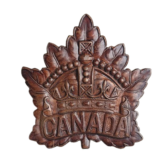 WW1 Canadian CEF General Service Cap Badge Rodin Bros