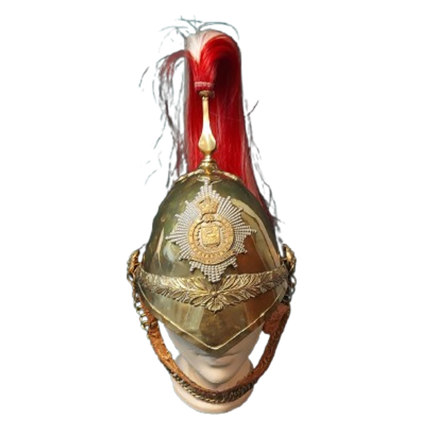 Pre-WW1 Canadian 1912 LSH Lord Strathcona's Horse Brass Parade Helmet