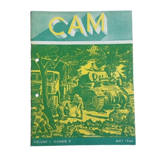 WW2 Canadian Armour Motor Magazine May 1944