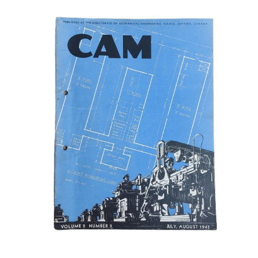WW2 Canadian Armour Motor Magazine August 1945