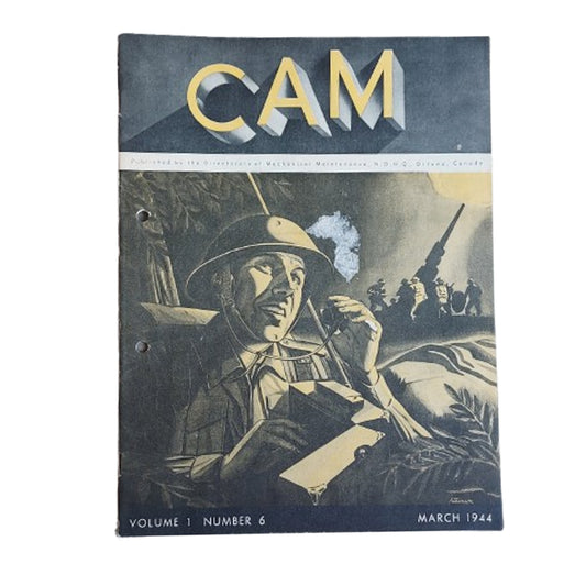 WW2 Canadian Armour Motor Magazine March 1944