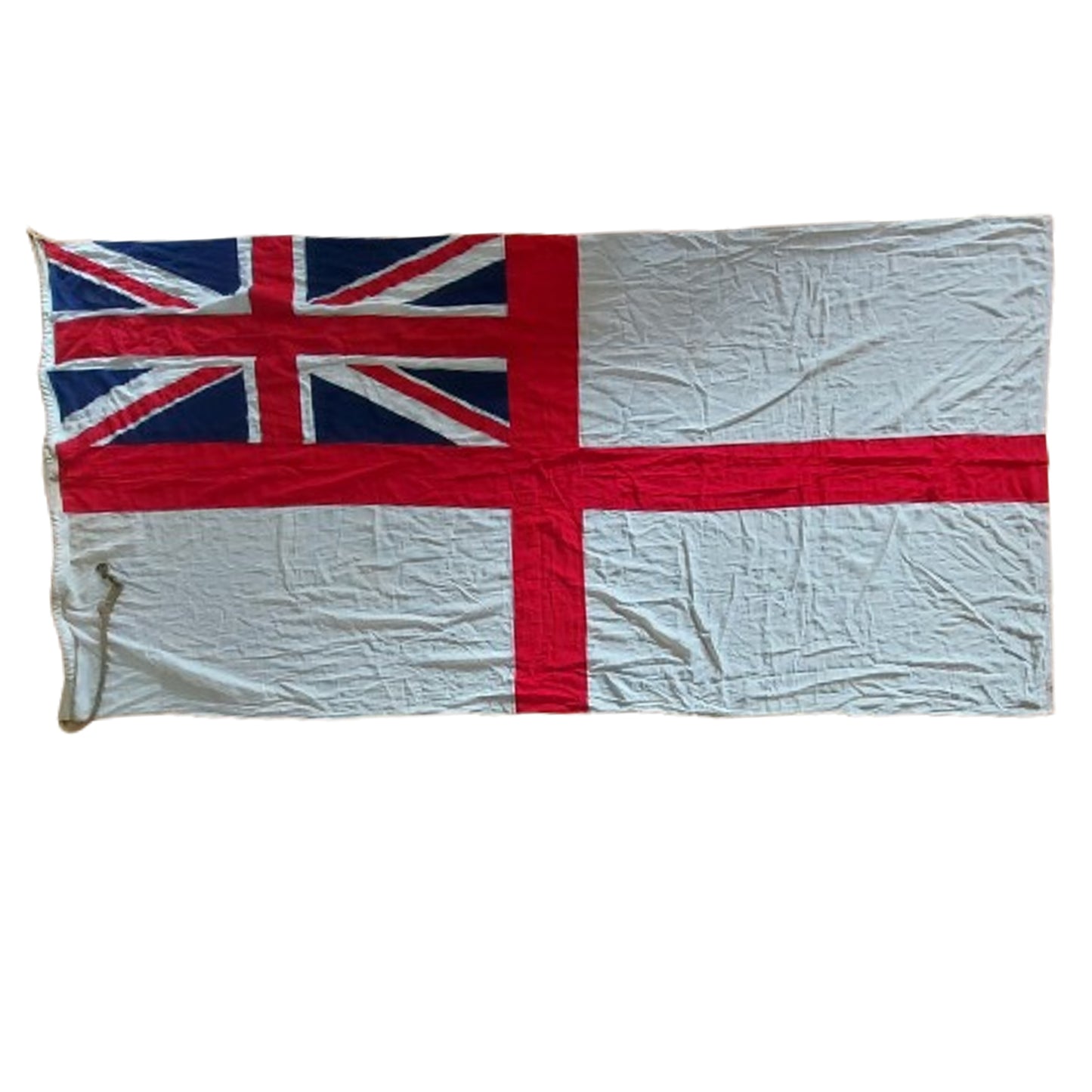 WW2 Canadian RCN Royal Canadian Navy White Ensign Flag 112 X 54 Inches