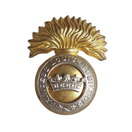 WW2 Canadian Princess Louise Fusiliers Cap Badge Scully Montreal