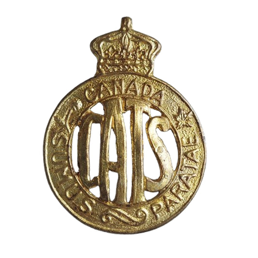 WW2 Canadian Auxiliary Transport Service CATS Cap Badge
