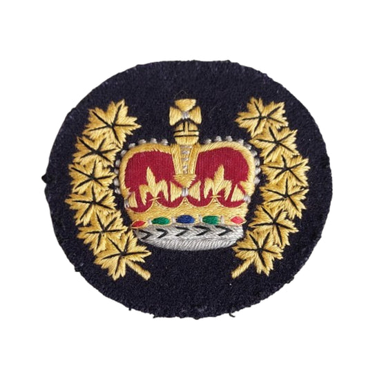 Post-WW2 RCMP Royal Canadian Mounted Police Staff Sergeant Uniform Insignia