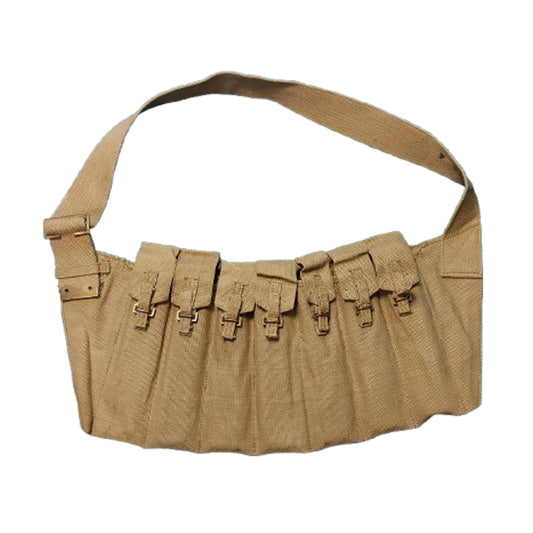 WW2 British Sten MG Seven Pocket Magazine Bandolier 1944